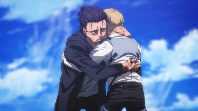 Eren Hugging Armin After admitting He's an Idiot in Attack on Titan (Best Anime Moments of 2023)