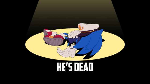 Corpse of Sonic the Hedgehog in the Murder of Sonic the Hedgehog