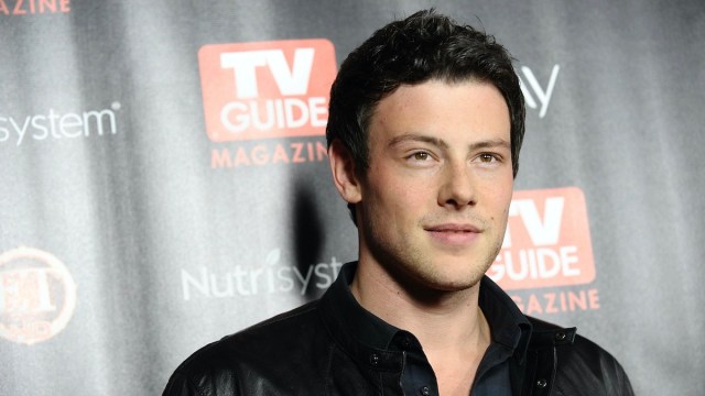 Cory Monteith attends an event of some description