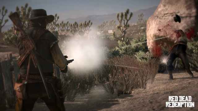 Desert Gun Fight in Red Dead Redemption
