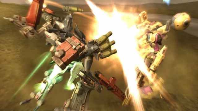 Explosion in Armored Core Last Raven