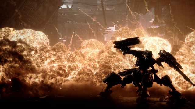 Fire in Armored Core Fires of Rubicon