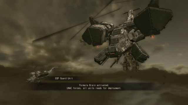 Helicopter in Armored Core Verdict Day