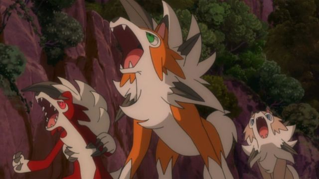 Lycanroc forms from Pokemon