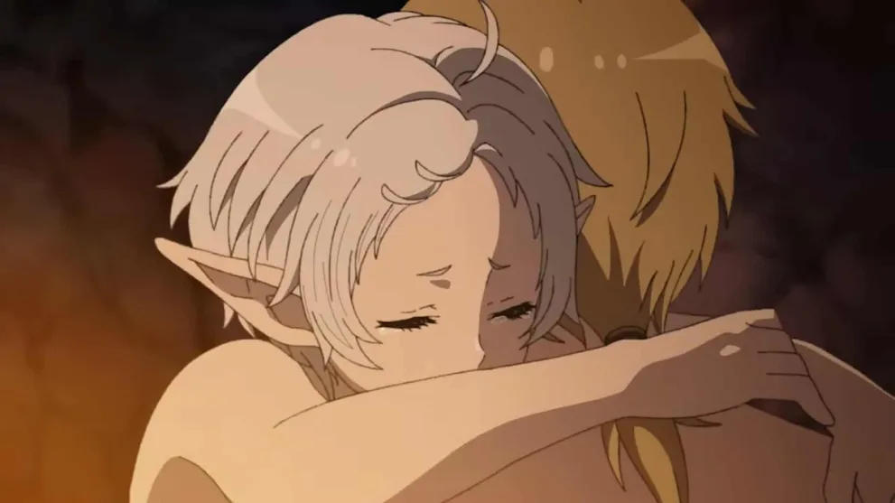 Rudy and Sylphie Hug After Revealing Identities to Each Other in Mushoku Tensei (Best Anime Moments of 2023)