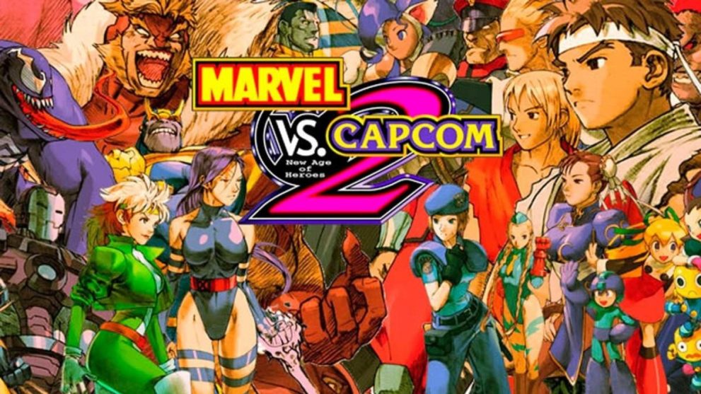 marvel vs capcom 2 key art