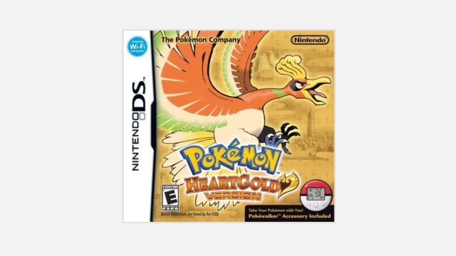 Pokemon HeartGold Cover Art (Top 12 Nintendo DS Games That Are Worth a Fortune)