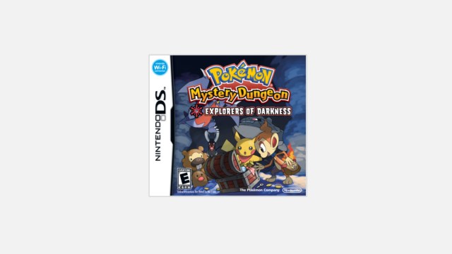 Pokemon Mystery Dungeon: Explorers of Darkness Cover Art (Top 12 Nintendo DS Games That Are Worth a Fortune)