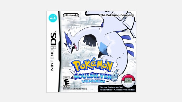 Pokemon SoulSilver Cover Art