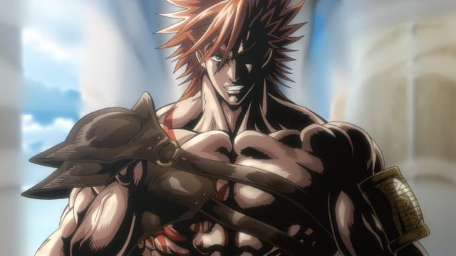Heracles Smirking at Camera in Record of Ragnarok (Top 10 Best Anime Husbandos of 2023, Ranked)