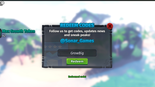 How to Redeem Codes in Creature of Sonaria.