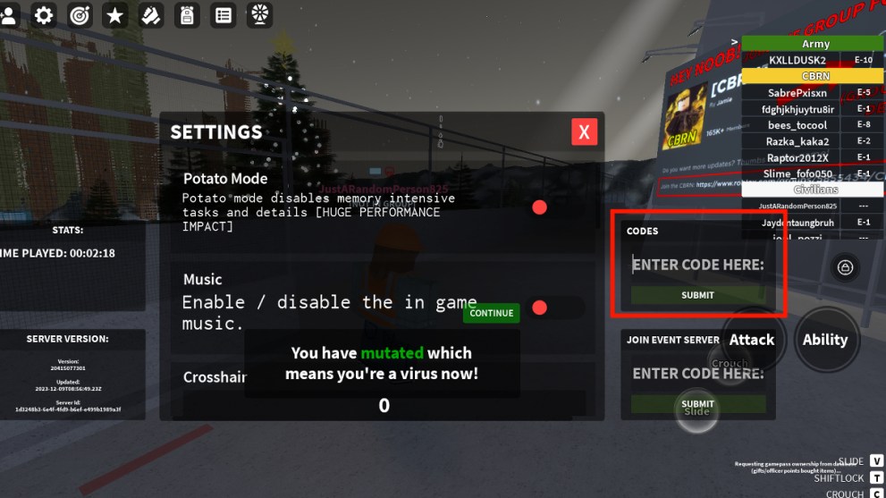 Roblox Virus Border Roleplay Codes - Twinfinite