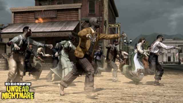 Running Zombies in Red Dead Redemption Undead Nightmare