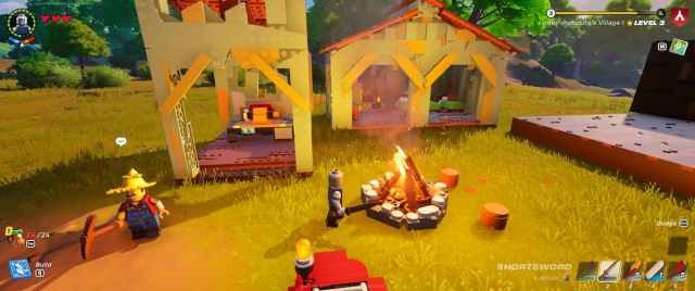 lego fortnite campfire