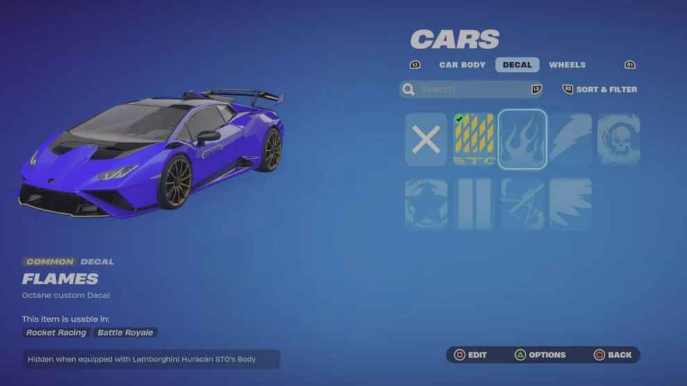 lamborghini in fortnite chapter 5