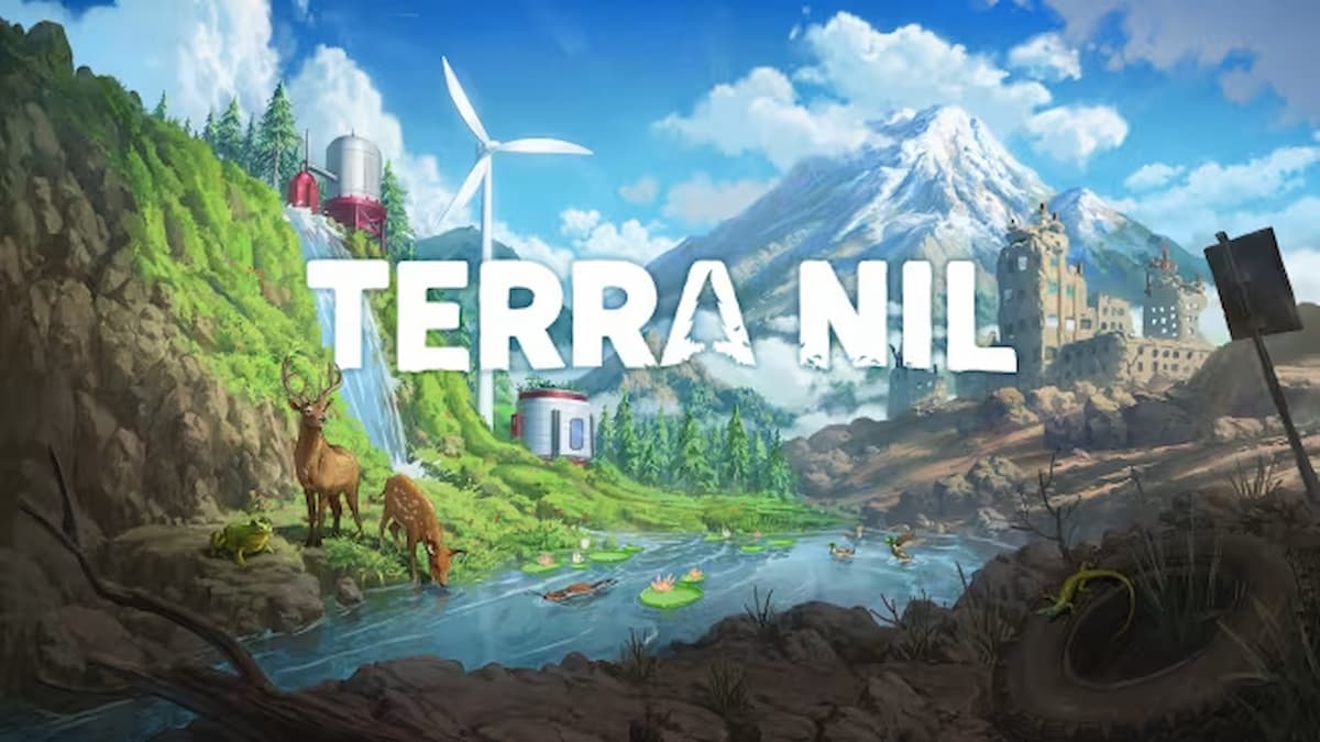 Terra Nil Cover Artwork for Nintendo Switch