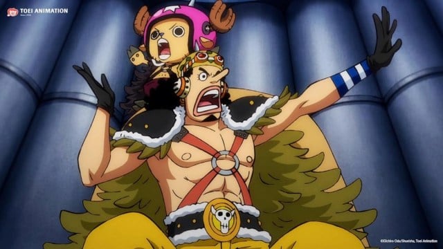Usopp and Chopper in One Piece Anime