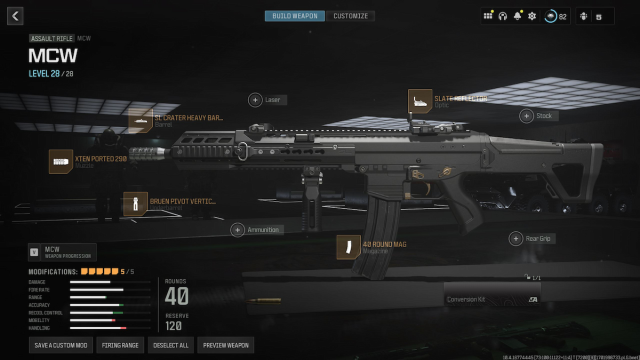 MCW Loadout in Warzone