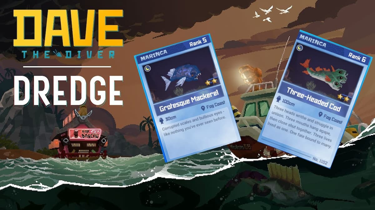 New fish in Dave the Diver Dredge DLC