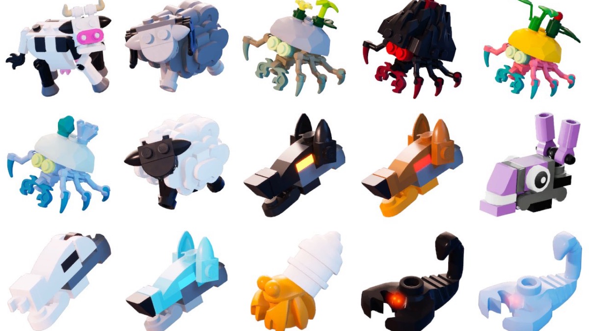 LEGO Fortnite Creatures List Twinfinite