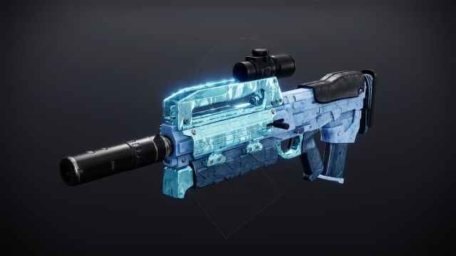 Icy weapon in Destiny 2.