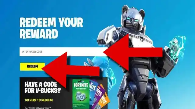 How to redeem codes in Fortnite.