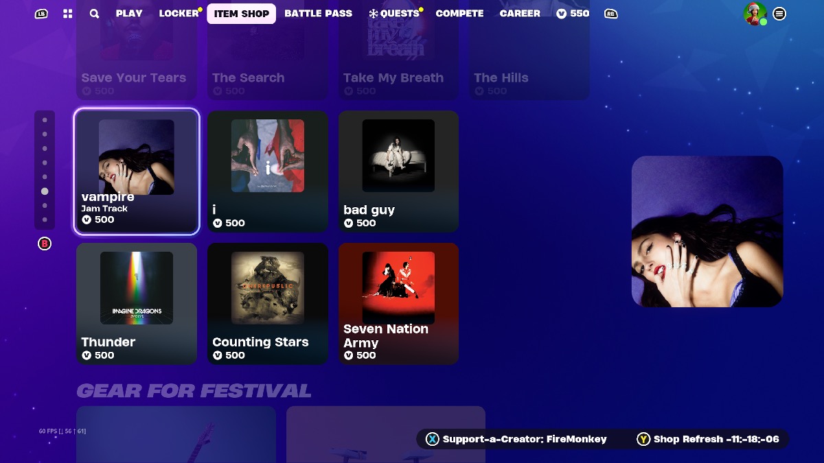 What Are Jam Tracks in Fortnite? Twinfinite