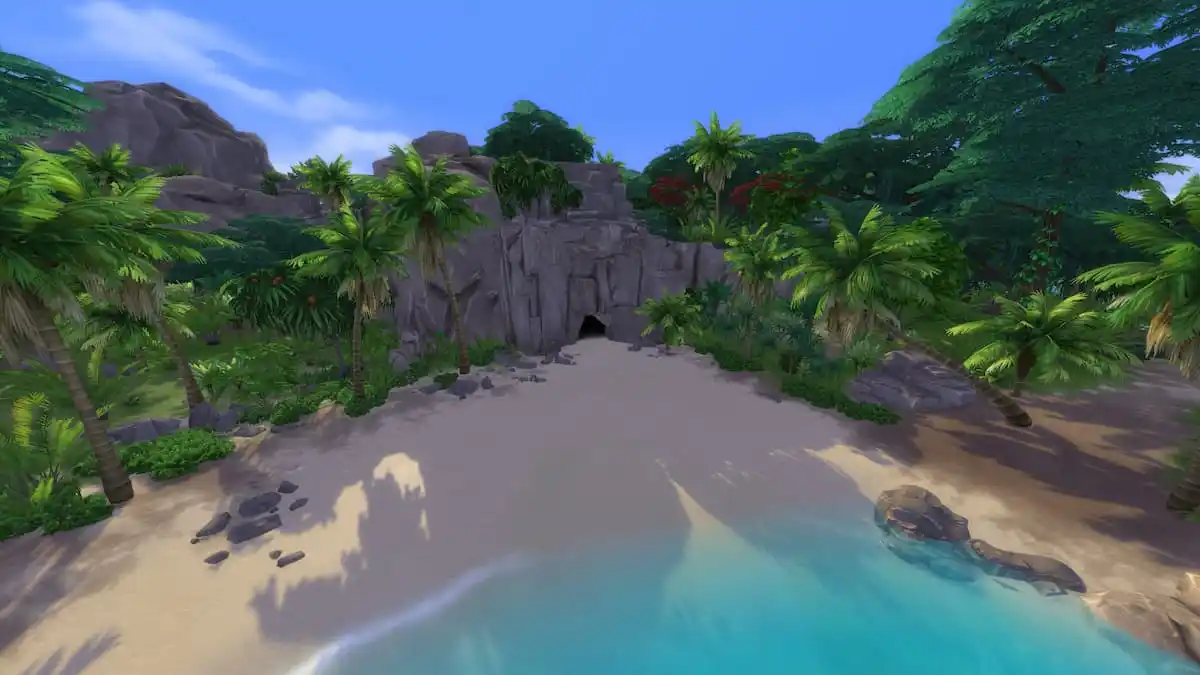 Exploring Tomarang's Cave in Sims 4 For Rent