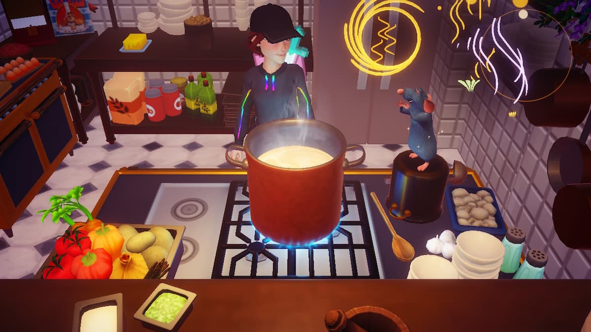 Cooking with Remy in Disney Dreamlight Valley
