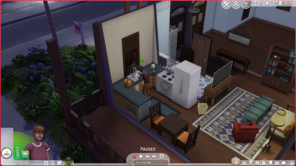 Cleaning to prevent mold in Sims 4 For Rent