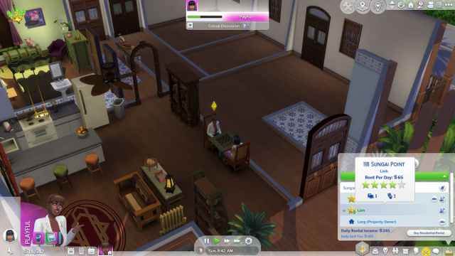Property Owner tasks in Sims 4 For Rent
