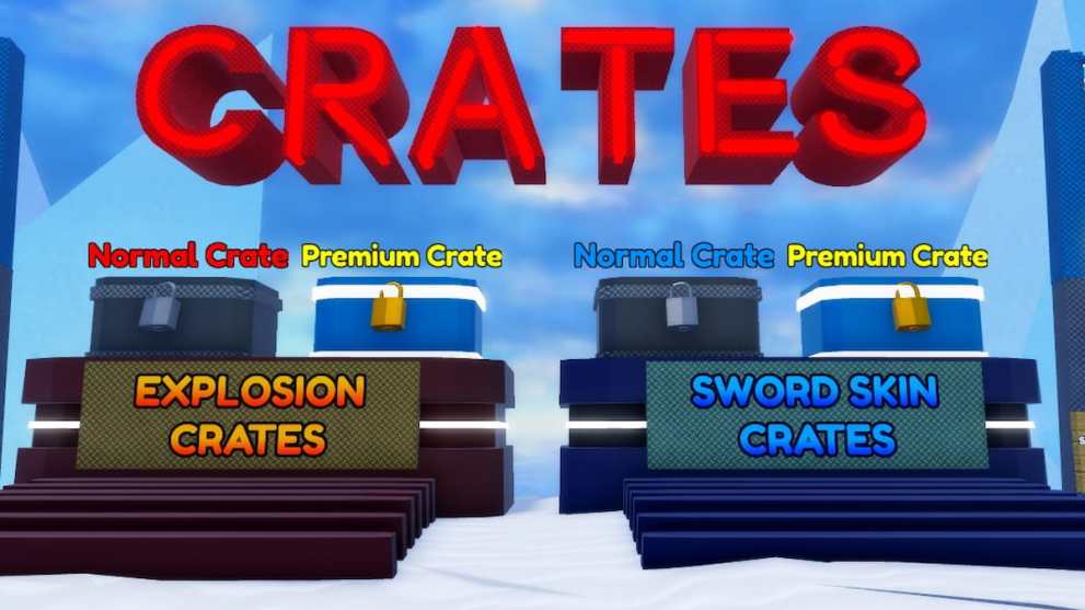 Loot crates in Blade Ball