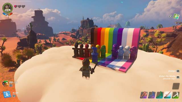 End of the Rainbow in LEGO Fortnite