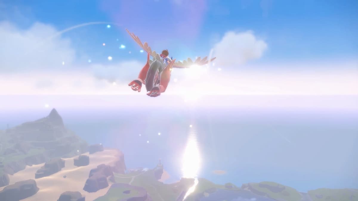 Flying ability in Pokemon Indigo Disk