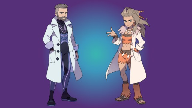 Professor Turo & Sada in Pokemon Scarlet & Violet