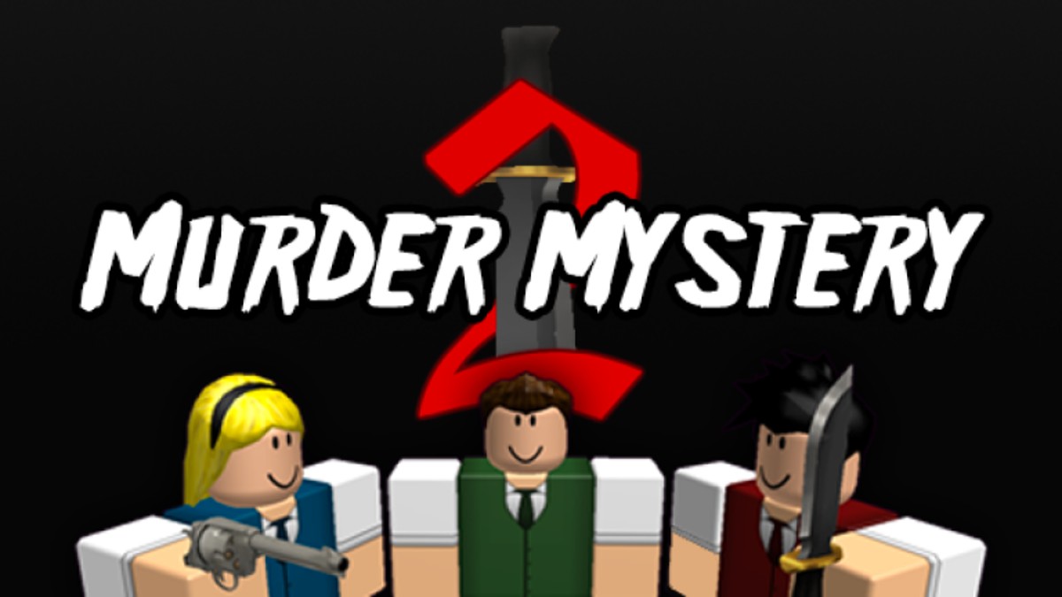 A group of Roblox characters holding weapons in Murder Mystery 2.