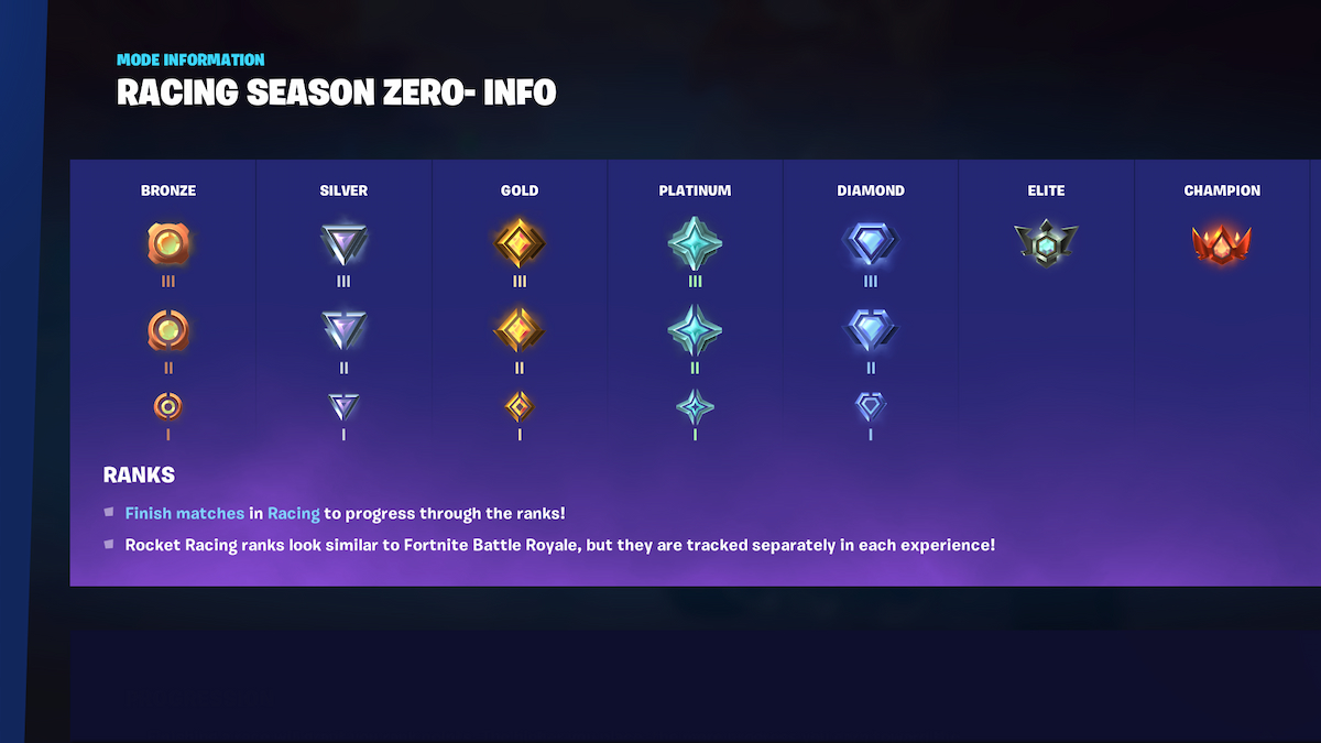 Fortnite Rocket Racing Ranked: How Does It Work? - Twinfinite