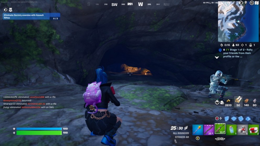 secret cave coral buddies fortnite