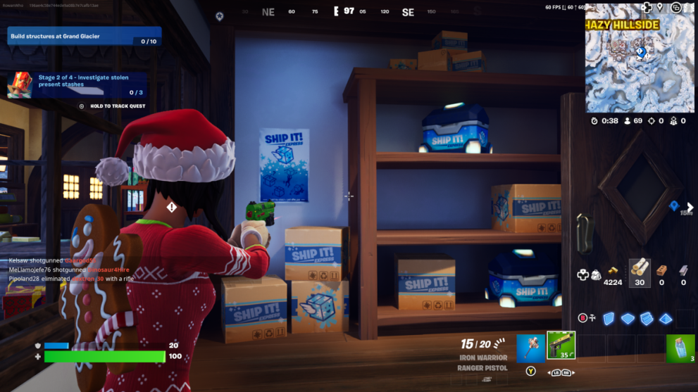 Ship It Express in Fortnite Winterfest