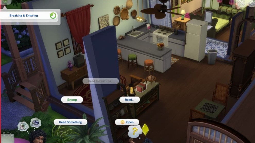 Breaking and Entering in The Sims 4 For Rent