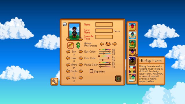 Stardew Valley Character Creator Explained Twinfinite