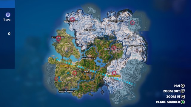 weapon case locations fortnite