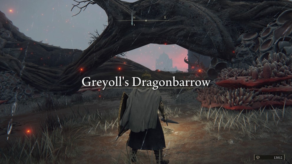 going through the dragonbarrow