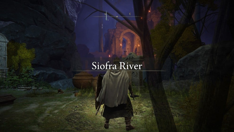 entering siofra river