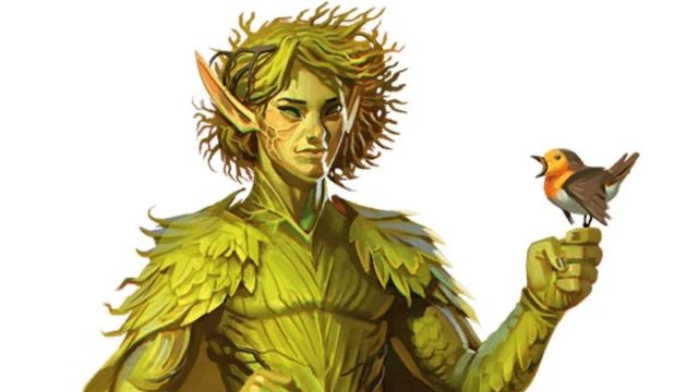 Depiction of an Eladrin in DND.