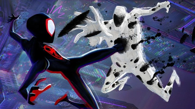 Miles Morales vs The Spot in Spider-Man: Across the Spider-Verse