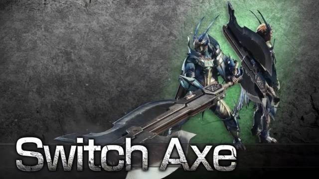 Monster Hunter: World switch axe splash art