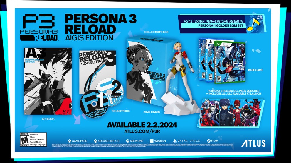 Persona 3 Reload Aigis Edition.