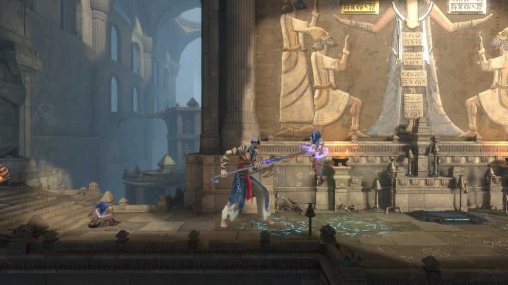 Jailer Capturing Alchemist in Prince of Persia The Lost Crown