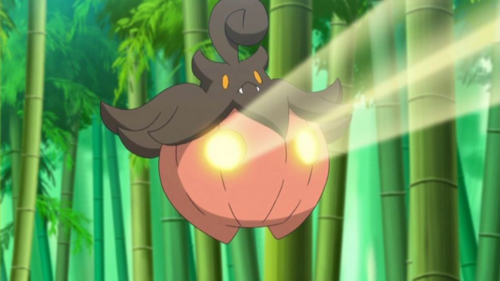 Pumpkaboo in the Pokemon anime